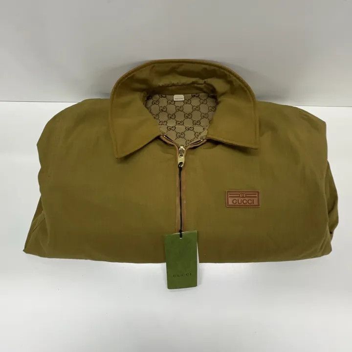 Gucci Gucci FW21 Reversible Vintage Logo Jacket Size US L / EU 52-54 / 3 - 10 Thumbnail
