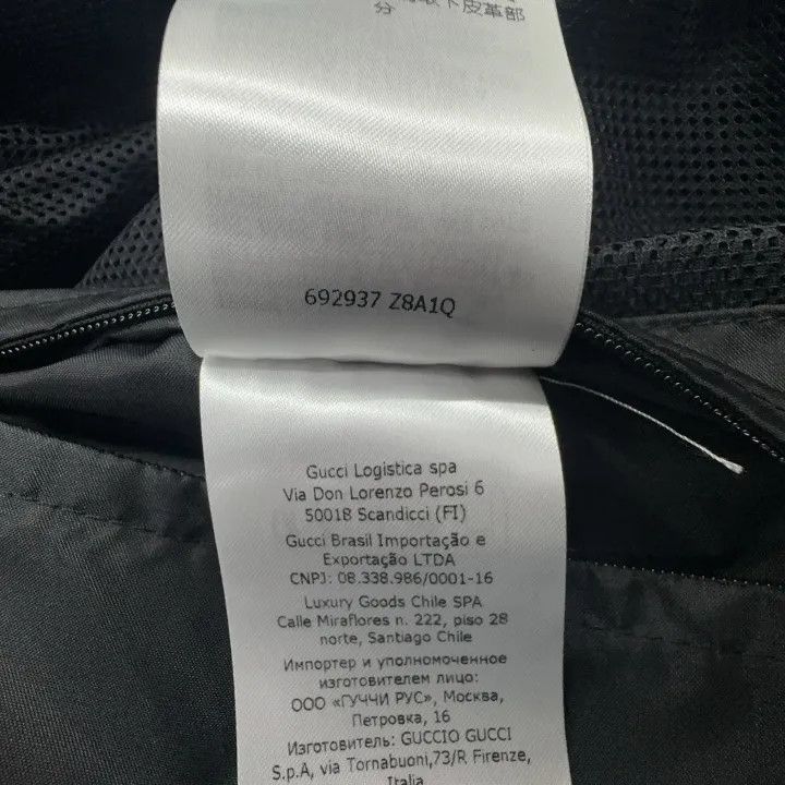 Gucci Gucci Men's Black Zip-Up Hooded Jacket Size US M / EU 48-50 / 2 - 6 Thumbnail