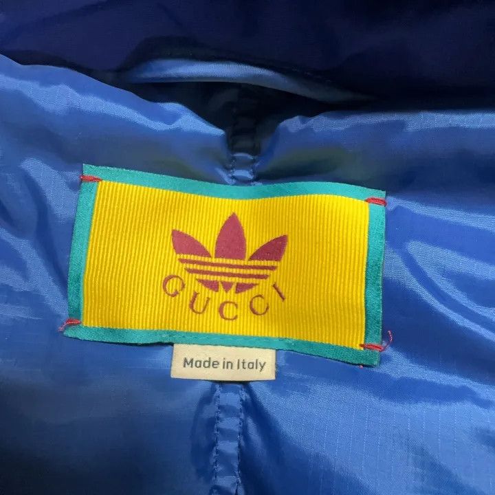 Gucci Gucci x Adidas Hooded Striped Logo Jacket Size US M / EU 48-50 / 2 - 3 Thumbnail