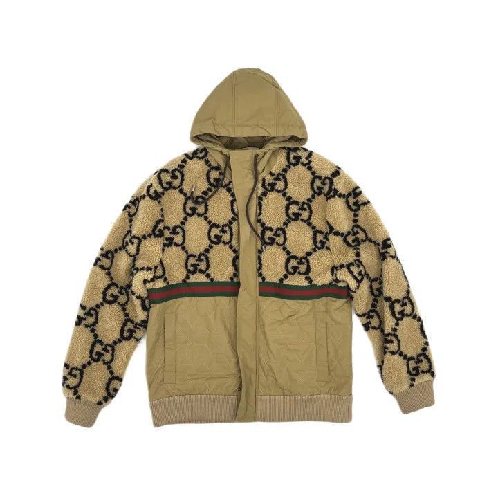 Gucci Gucci Logo Hooded Long Sleeve Jacket Size US M / EU 48-50 / 2 - 2 Thumbnail