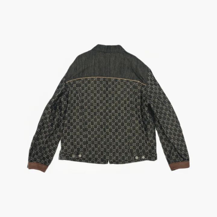 Gucci Gucci Logo Denim Jacket for Men Size US L / EU 52-54 / 3 - 3 Thumbnail