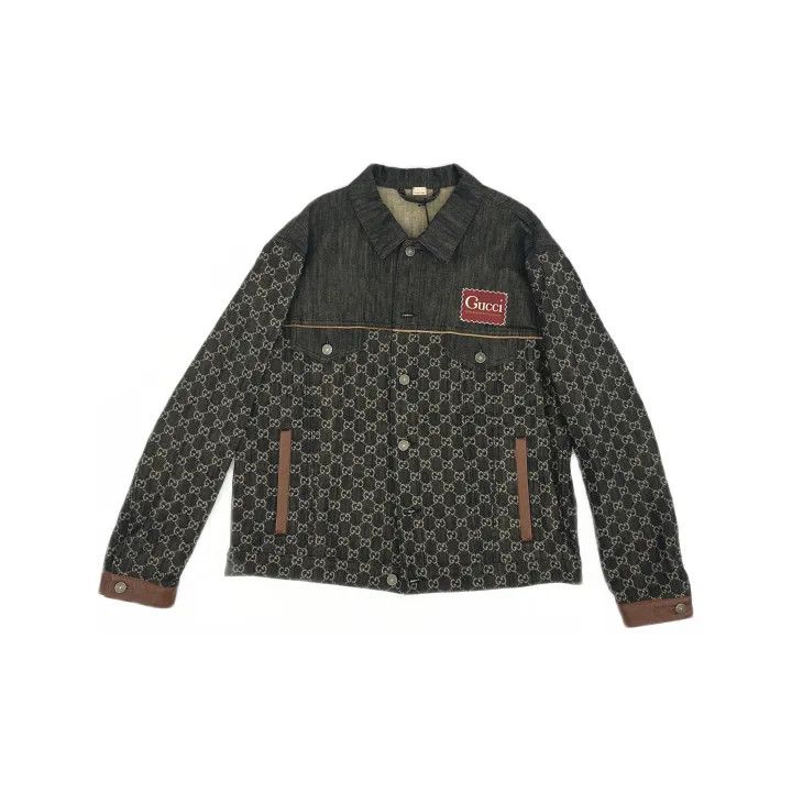 Gucci Gucci Logo Denim Jacket for Men Size US L / EU 52-54 / 3 - 2 Thumbnail