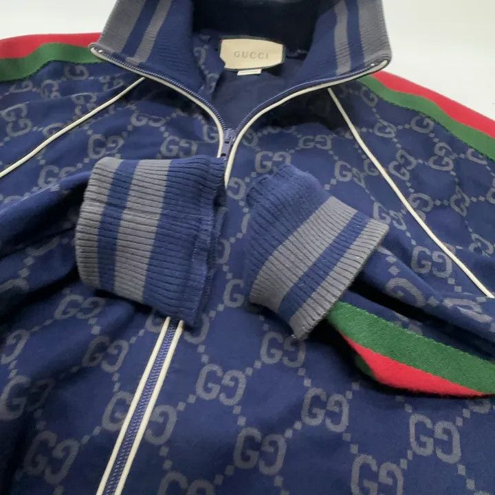 Gucci Gucci Logo Printed Long Sleeve Jacket Size US XS / EU 42 / 0 - 6 Thumbnail