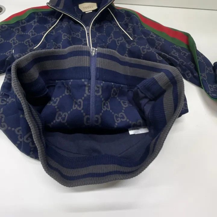 Gucci Gucci Logo Printed Long Sleeve Jacket Size US XS / EU 42 / 0 - 8 Thumbnail