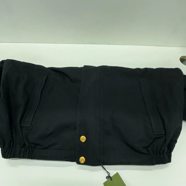 Gucci Gucci Logo Embroidered Nylon Cotton Jacket Size US M / EU 48-50 / 2 - 10 Thumbnail