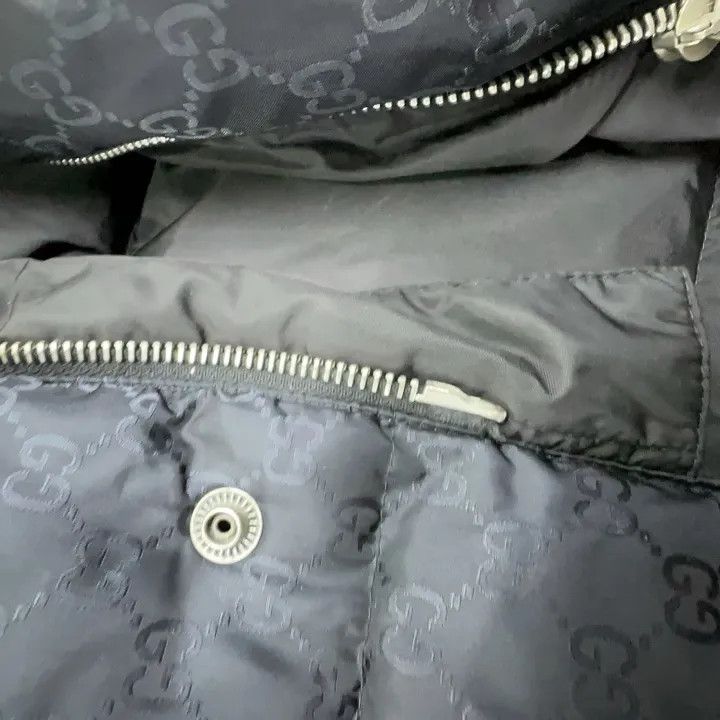 Gucci Gucci Black Puffer Jacket with Hood Size US L / EU 52-54 / 3 - 17 Thumbnail