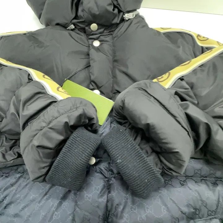 Gucci Gucci Black Puffer Jacket with Hood Size US L / EU 52-54 / 3 - 15 Thumbnail