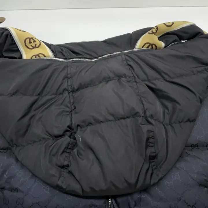 Gucci Gucci Black Puffer Jacket with Hood Size US L / EU 52-54 / 3 - 11 Thumbnail