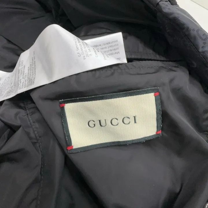 Gucci Gucci Black Puffer Jacket with Hood Size US L / EU 52-54 / 3 - 5 Thumbnail