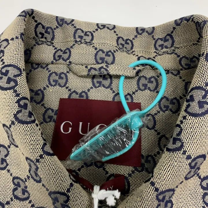 Gucci GUCCI Lido Logo Print Long Sleeve Jacket Size US L / EU 52-54 / 3 - 7 Thumbnail