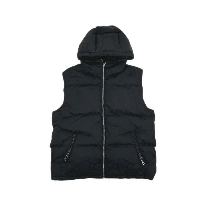 Gucci Gucci Monogram Print Zip-Up Vest for Men Size US L / EU 52-54 / 3 - 2 Thumbnail