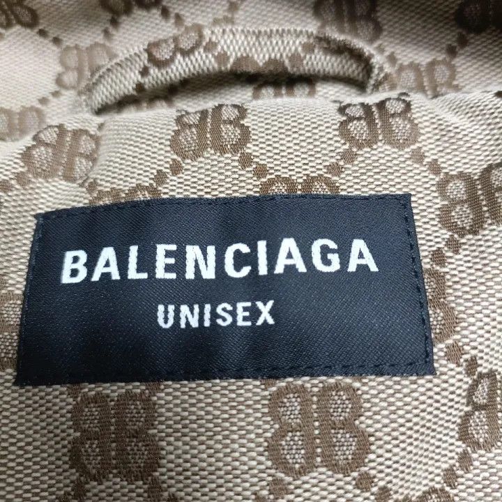 Balenciaga Balenciaga x Gucci Hooded Vest in Beige Size US M / EU 48-50 / 2 - 3 Thumbnail
