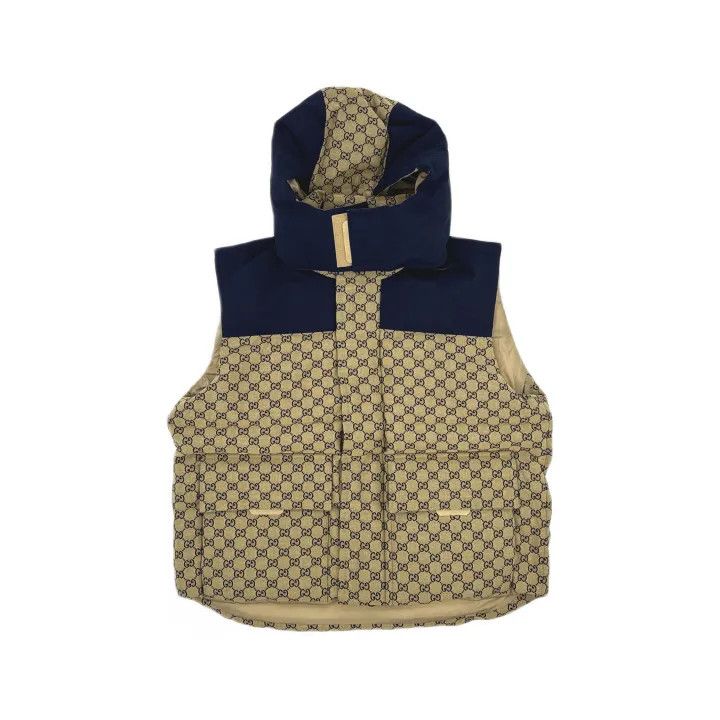 Gucci Gucci Reversible Sleeveless Down Vest with Hood Size US L / EU 52-54 / 3 - 2 Thumbnail