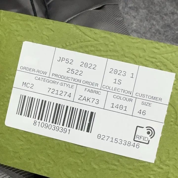 Gucci Gray Logo Casual Blazer for Men