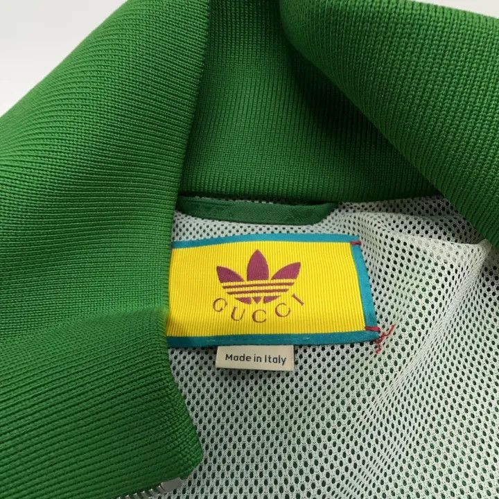 Gucci Gucci x Adidas Color Block Long Sleeve Jacket Size US L / EU 52-54 / 3 - 6 Thumbnail