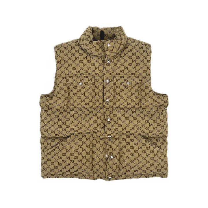 Gucci Gucci North Face Logo Print Down Vest Size US XL / EU 56 / 4 - 2 Thumbnail