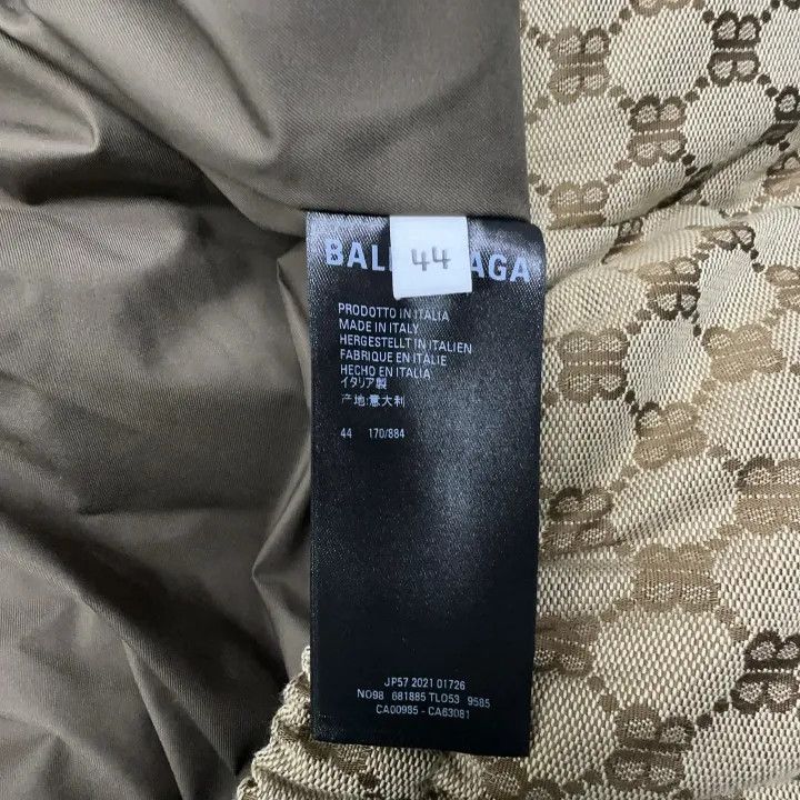 Balenciaga Balenciaga x Gucci BB Print Jacket Size US L / EU 52-54 / 3 - 4 Thumbnail
