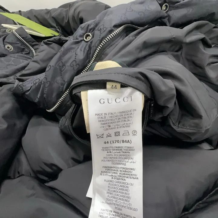 Gucci Gucci Black High Neck Hooded Down Jacket Size US M / EU 48-50 / 2 - 5 Thumbnail