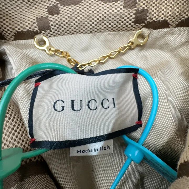 Gucci Gucci Aria Logo Printed Long Sleeve Jacket Size US M / EU 48-50 / 2 - 2 Thumbnail