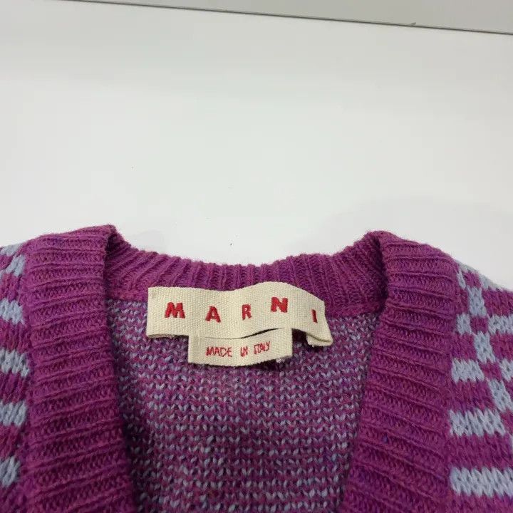 Marni MARNI FW22 V-neck Knit Vest for Men Size US M / EU 48-50 / 2 - 5 Thumbnail