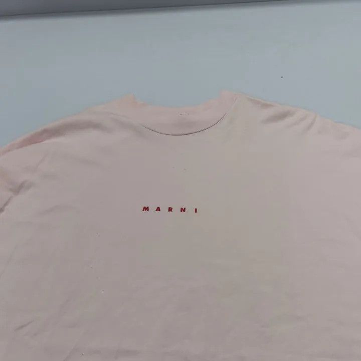 Marni Marni Pink Short Sleeve T-Shirt for Men Size US M / EU 48-50 / 2 - 7 Thumbnail