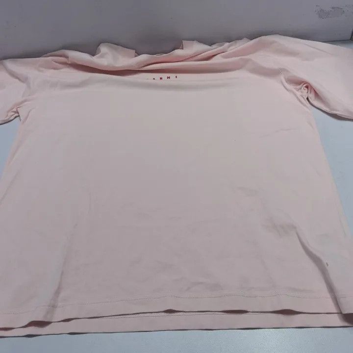 Marni Marni Pink Short Sleeve T-Shirt for Men Size US M / EU 48-50 / 2 - 8 Thumbnail