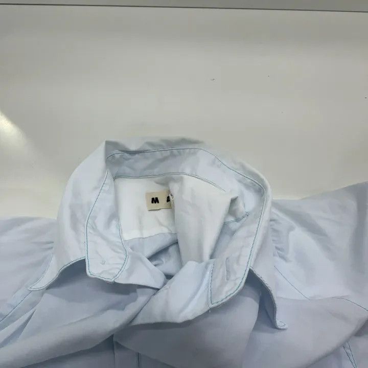 Marni Marni Casual Stylish Solid Color Shirt Size US L / EU 52-54 / 3 - 6 Thumbnail