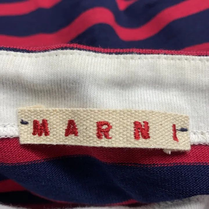 Marni Marni Striped Short Sleeve T-Shirt Size US M / EU 48-50 / 2 - 2 Thumbnail