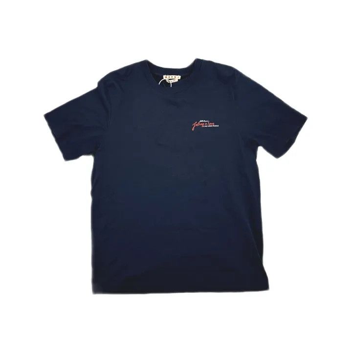 Marni Marni Letter Print Short Sleeve T-Shirt Size US XXL / EU 58 / 5 - 2 Thumbnail