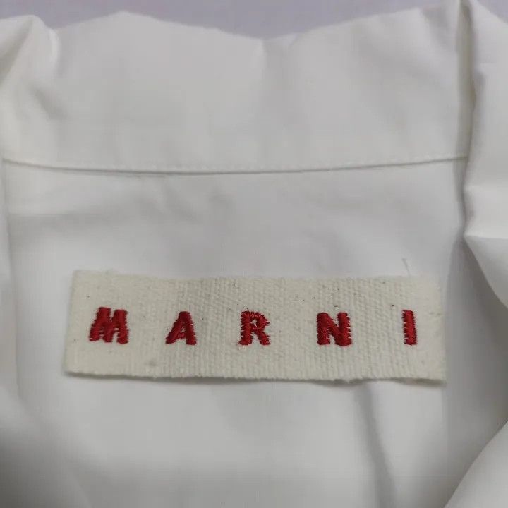 Marni Marni SS23 Logo Print Short Sleeve Shirt Size US M / EU 48-50 / 2 - 3 Thumbnail