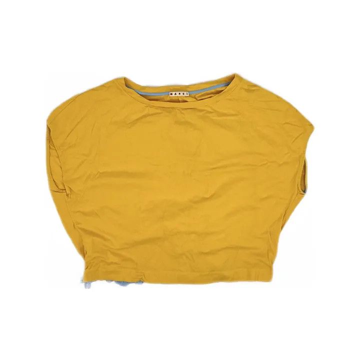 Marni Marni Casual Fashion Solid Short Sleeve Top Size US M / EU 48-50 / 2 - 2 Thumbnail