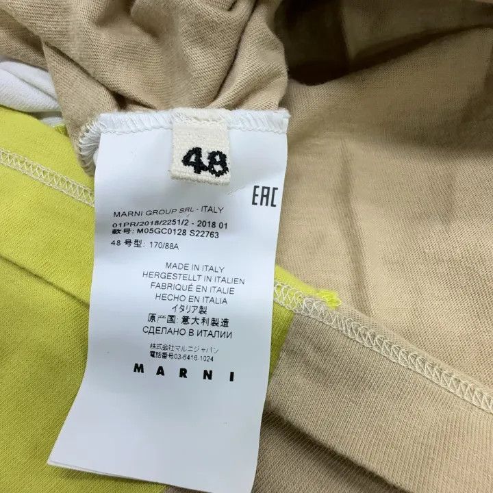 Marni Marni Casual Color Block Short Sleeve T-Shirt Size US L / EU 52-54 / 3 - 5 Thumbnail