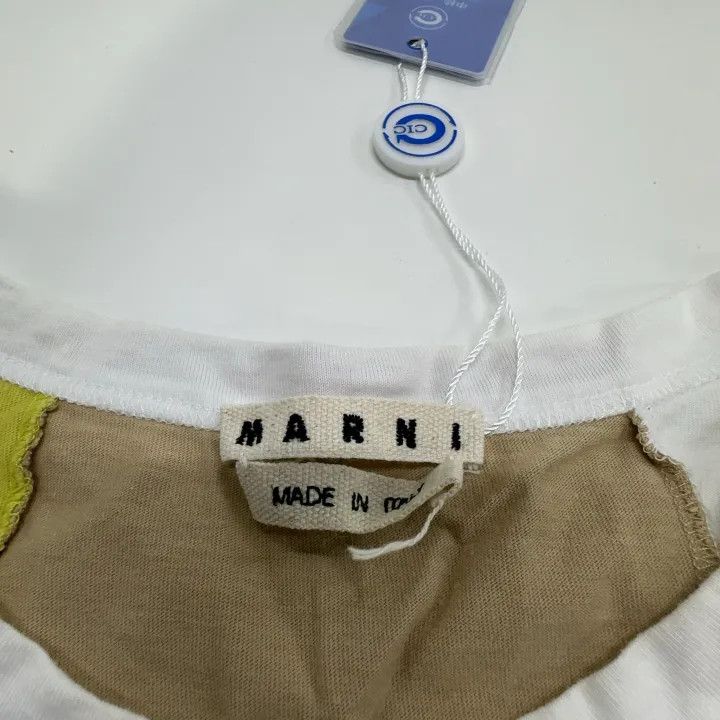 Marni Marni Casual Color Block Short Sleeve T-Shirt Size US L / EU 52-54 / 3 - 6 Thumbnail
