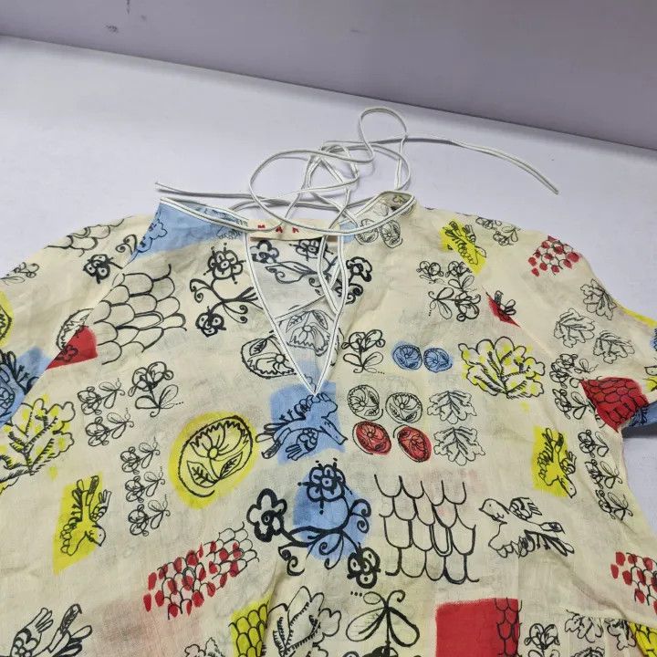 Marni Marni Patterned Long Sleeve Shirt Size US M / EU 48-50 / 2 - 10 Thumbnail