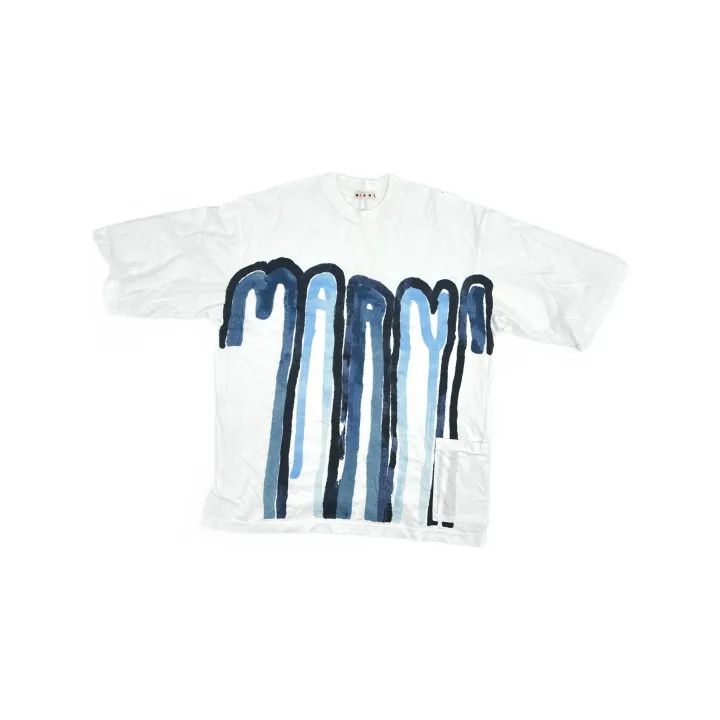 Marni Marni SS22 Graffiti Print Short Sleeve T-Shirt Size US M / EU 48-50 / 2 - 2 Thumbnail
