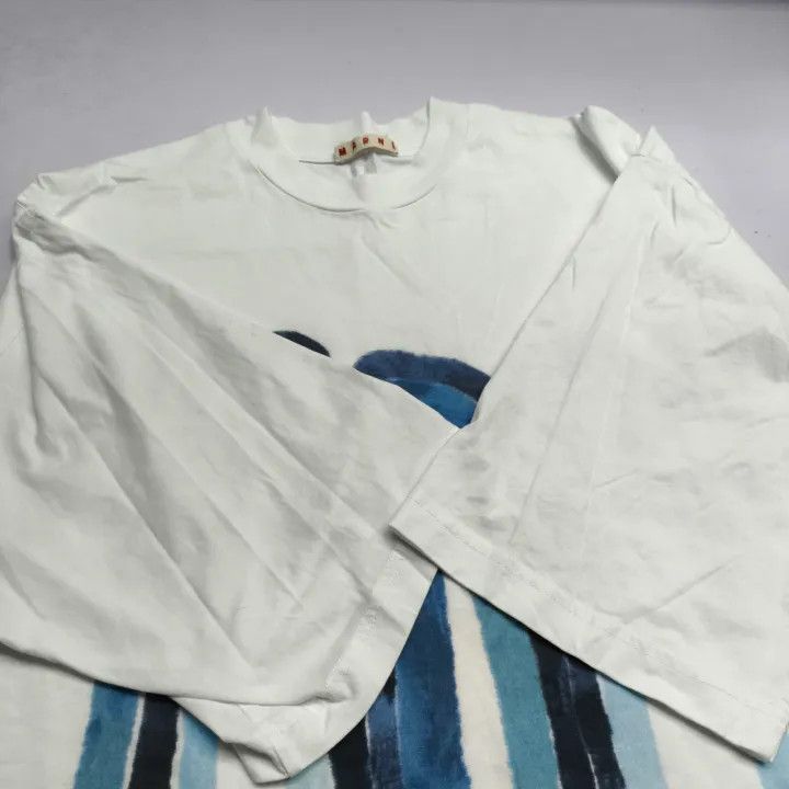 Marni Marni SS22 Graffiti Print Short Sleeve T-Shirt Size US M / EU 48-50 / 2 - 10 Thumbnail