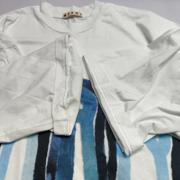 Marni Marni SS22 Graffiti Print Short Sleeve T-Shirt Size US M / EU 48-50 / 2 - 11 Thumbnail