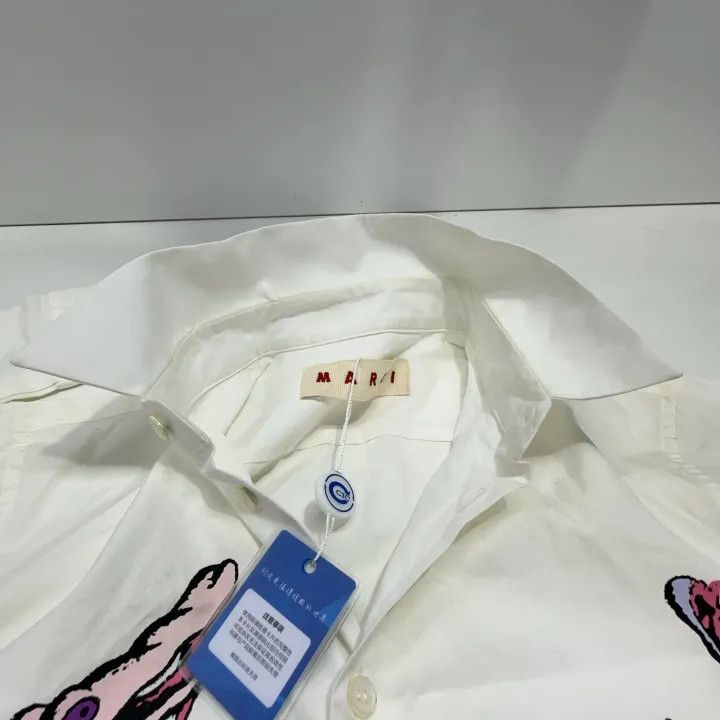 Marni Marni Casual Fashion Long Sleeve Shirt Size US S / EU 44-46 / 1 - 7 Thumbnail
