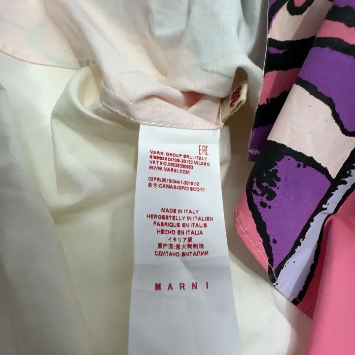 Marni Marni Casual Fashion Long Sleeve Shirt Size US S / EU 44-46 / 1 - 4 Thumbnail