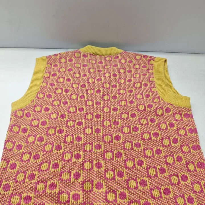 Marni Marni Sleeveless Patterned Knit Vest Size US L / EU 52-54 / 3 - 6 Thumbnail