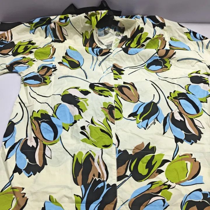 Marni Marni Floral Print Long Sleeve Shirt Size US M / EU 48-50 / 2 - 7 Thumbnail