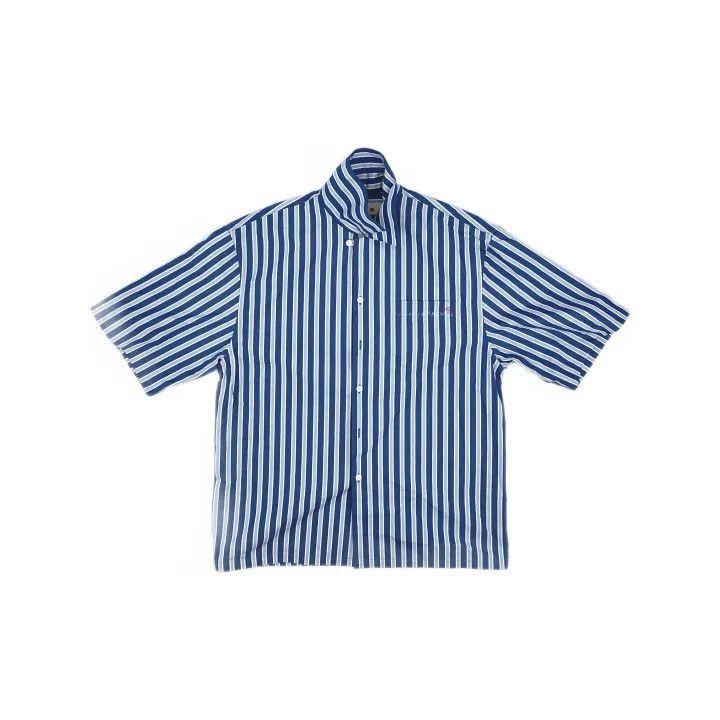 Marni Marni Embroidered Striped Short Sleeve Shirt Size US M / EU 48-50 / 2 - 2 Thumbnail