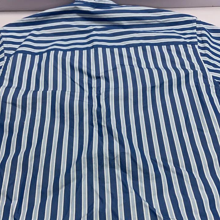 Marni Marni Embroidered Striped Short Sleeve Shirt Size US M / EU 48-50 / 2 - 13 Thumbnail