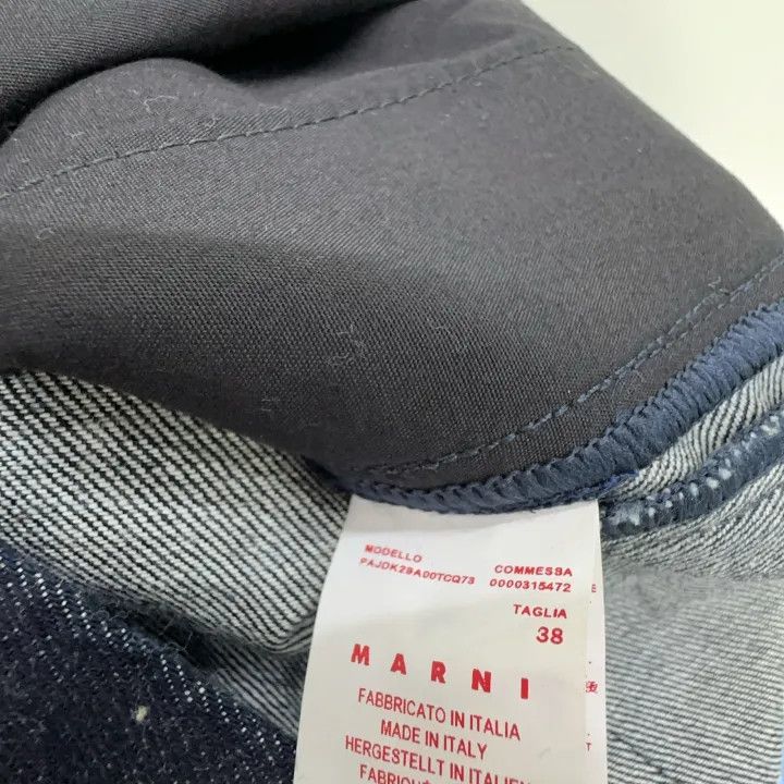 Marni Marni Casual Solid Straight Leg Denim Pants Size US 38 / EU 54 - 4 Thumbnail