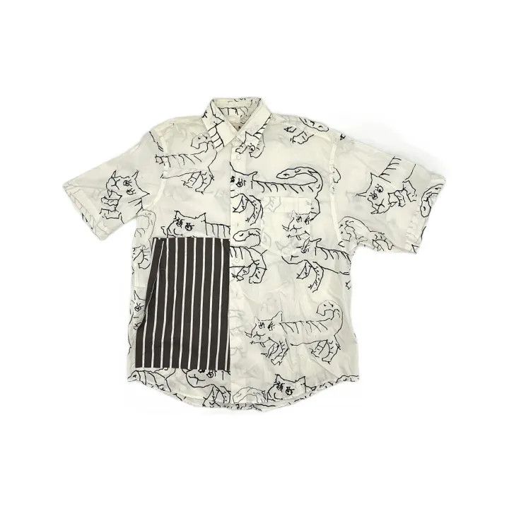 Marni MARNI Casual Button-Up Short Sleeve Shirt Size US M / EU 48-50 / 2 - 2 Thumbnail