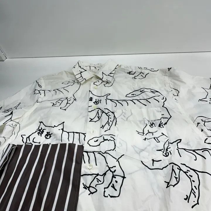 Marni MARNI Casual Button-Up Short Sleeve Shirt Size US M / EU 48-50 / 2 - 8 Thumbnail