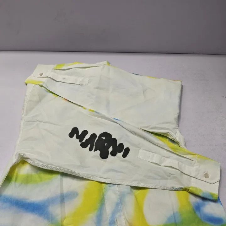 Marni Marni Letter Print Long Sleeve Shirt Size US M / EU 48-50 / 2 - 7 Thumbnail