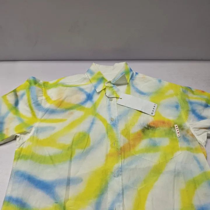 Marni Marni Letter Print Long Sleeve Shirt Size US M / EU 48-50 / 2 - 10 Thumbnail