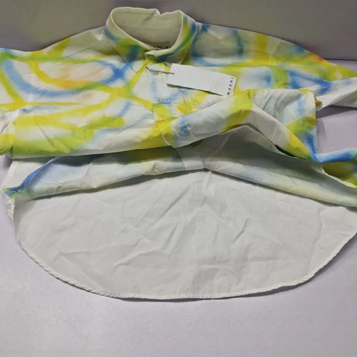 Marni Marni Letter Print Long Sleeve Shirt Size US M / EU 48-50 / 2 - 12 Thumbnail