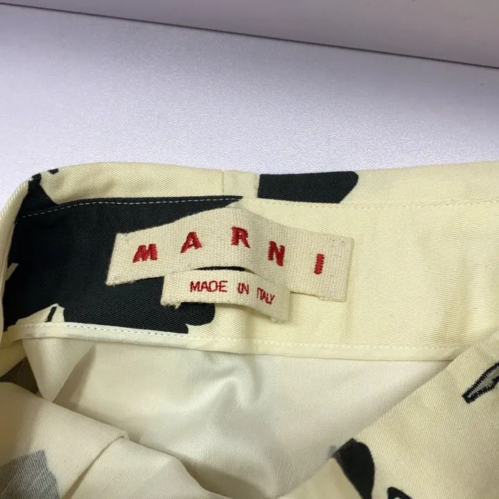 Marni Marni Floral Print Fashion Tie Skirt Size US 38 / EU 54 - 4 Thumbnail